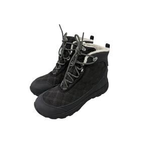KEEN Terradora 2 Wintry Waterproof Snow Boot Black Women 8 Faux Fur
